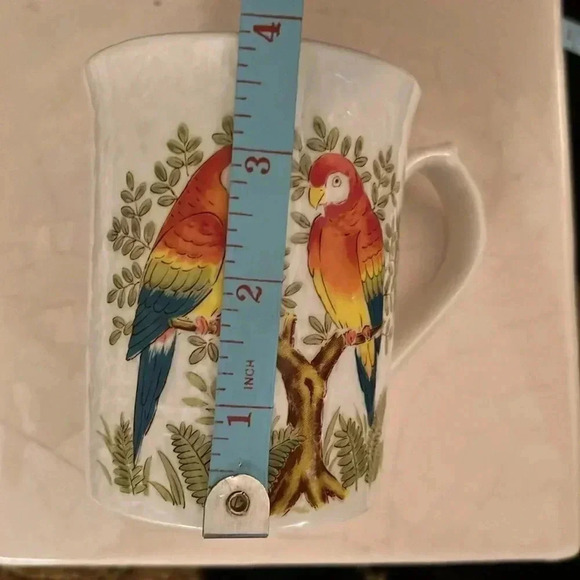 Otagiri Vintage Parrots Coffee Tea Hot Chocolate Mug Cup - Picture 10 of 10